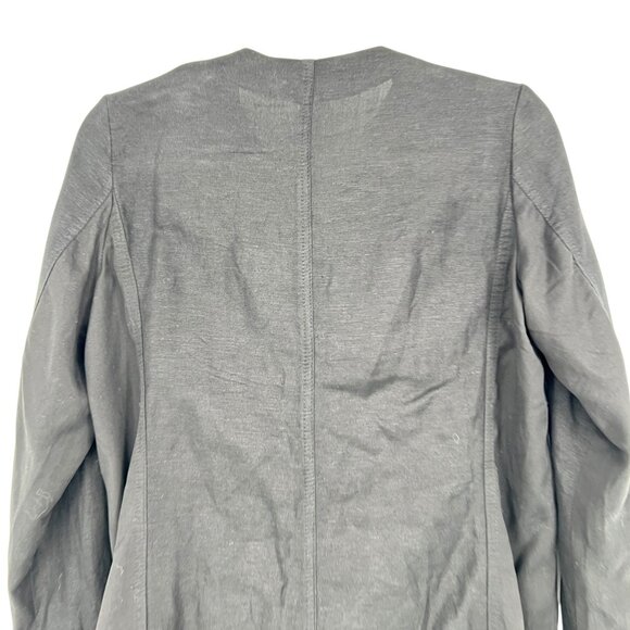 Blank NYC Drape Front Blazer Jacket Lightweight Black Size XS NWT - Picture 4 of 12